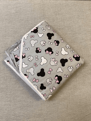 Derékalj lepedő óvodai fektetőre - Minnie egeres