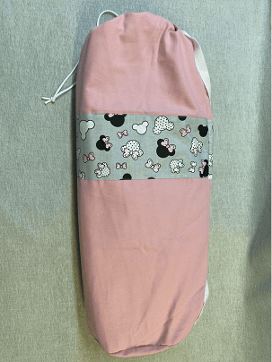 Hordzsák az óvodás ágynemű garnitúrához - rózsaszín, Minnie egeres