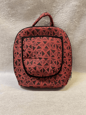 Hátizsák - piros, fekete