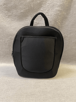 Hátizsák - fekete alcantara