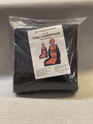 T-shirt style car seat cover - black striped