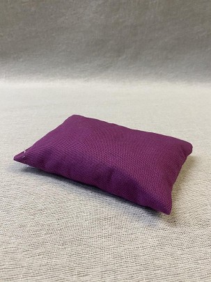 Cherry pit pillow - purple