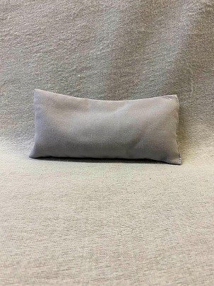 Spelt and lavender filled pillow - gray