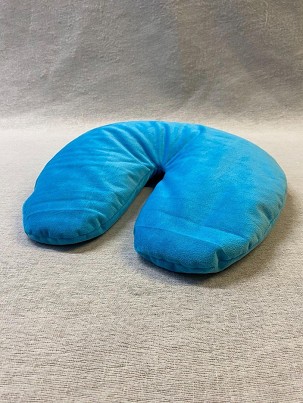 Travel neck pillow - blue