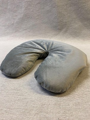 Travel neck pillow - gray