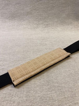 Seatbelt protector - beige