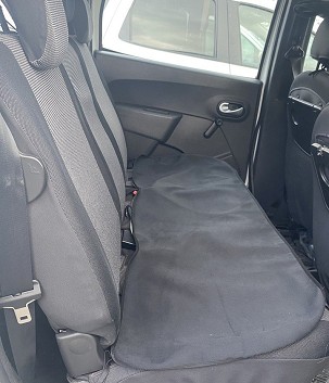 Universal backseat protector - black